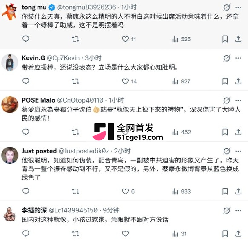 蔡康永现身台独分子竞选会场12 蔡康永现身台独分子竞选会场12