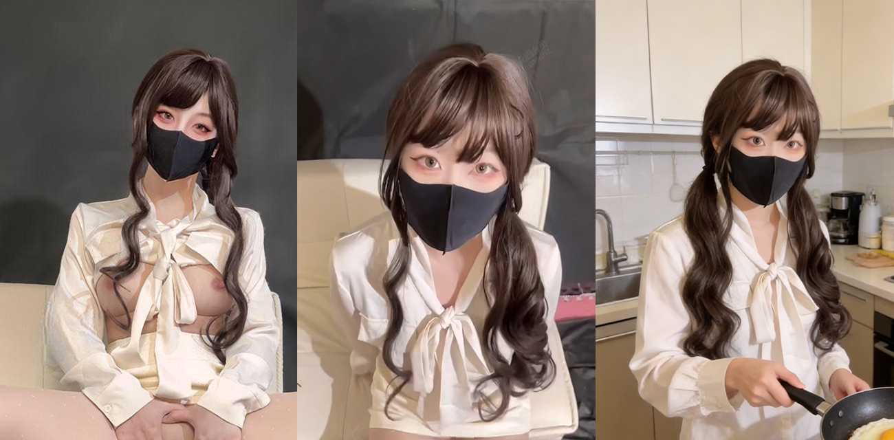极品萝莉 五月兔 新作 双马尾少女被主人扒衣玩弄 撅臀跪舔插嘴深喉 主动骑乘口爆吞精！