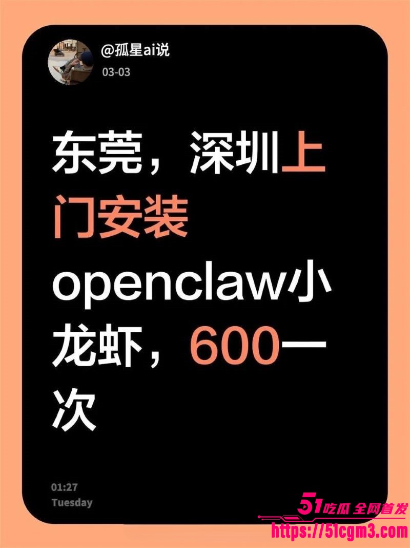 OpenClaw上门安装暗藏玄机 7 OpenClaw上门安装暗藏玄机 7