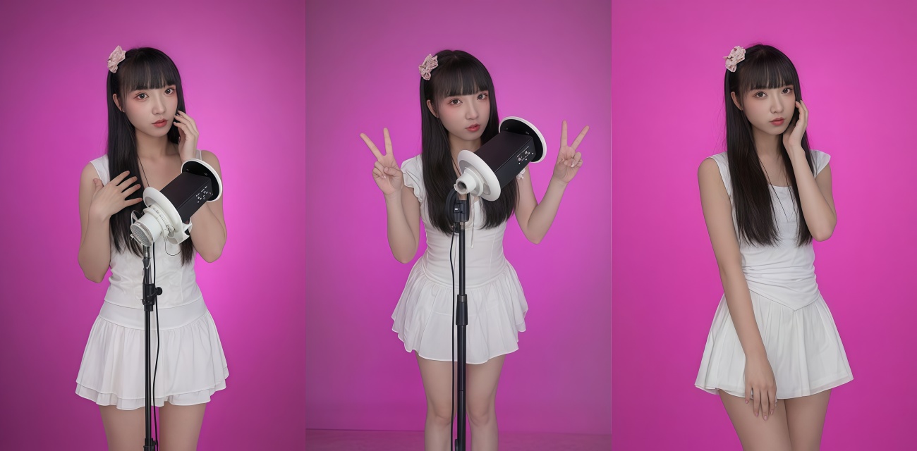 B站博主 Sumimi呀 ASMR福利视频 嘴巴几乎贴麦舌头打出清脆声 听得耳朵酥麻