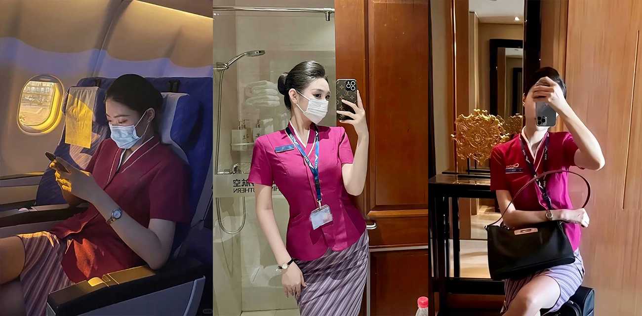 巨乳反差婊 小雨是个大奶骚空姐 刚下机就金主爸爸拖走玩弄 制服配开档丝袜玩跪舔 蹶肥臀被后入爆操！