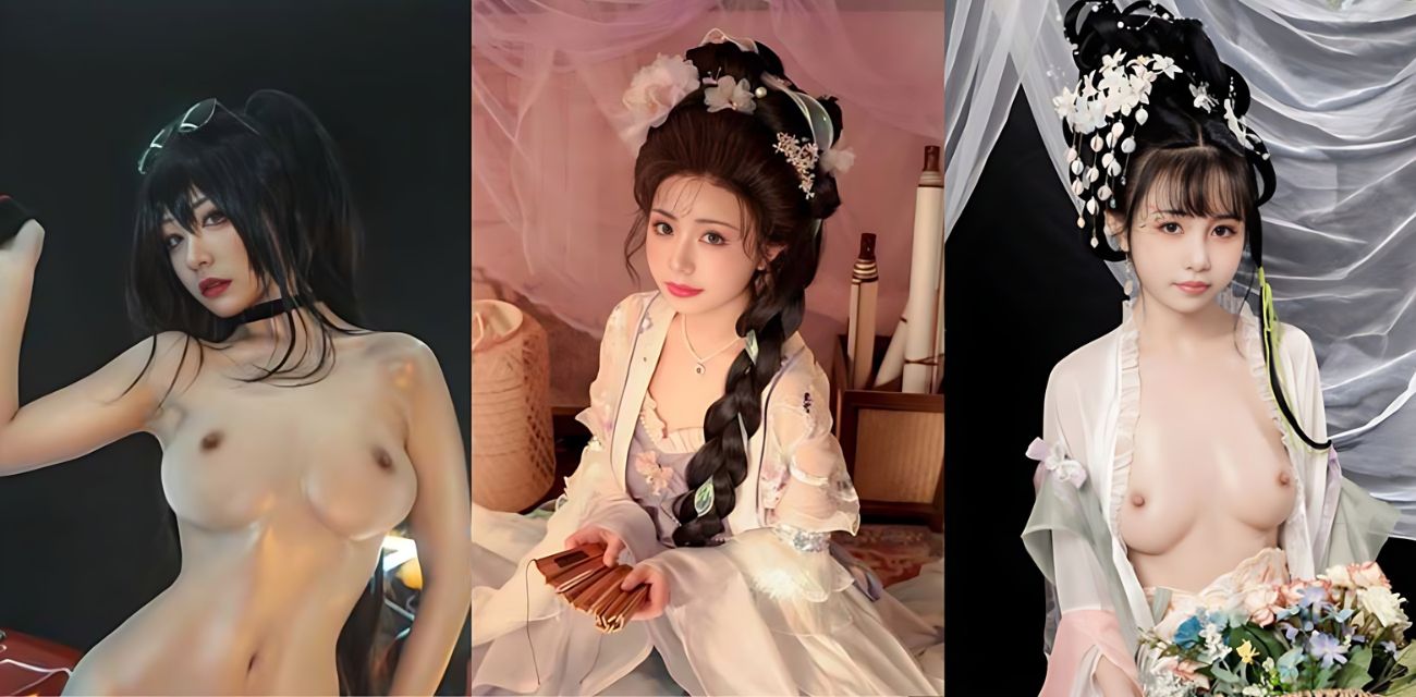 B站爆机少女 喵小吉 大尺度写真合集 从不漏到全漏的大改变 带你目睹女神的堕落之路!