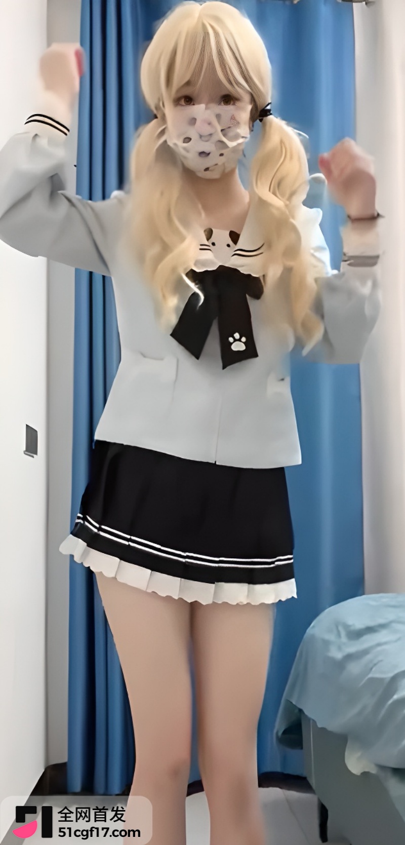 推特萌妹小喵朵朵裸舞视频5