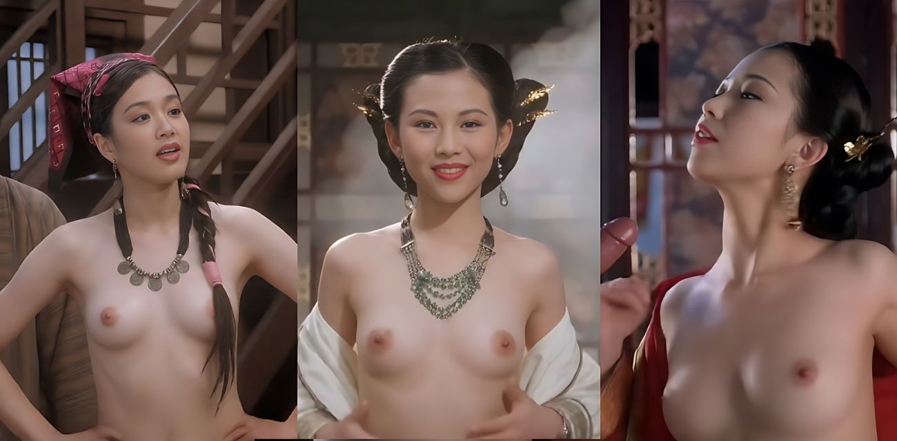AI魔改明星去衣合集 美艳女港星被扒光狂操 高清露脸淫乱推演 看完直呼毁童年！