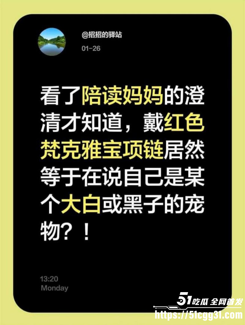 陪读妈妈硬刚牢A被曝戴梵克雅宝项链013 陪读妈妈硬刚牢A被曝戴梵克雅宝项链013