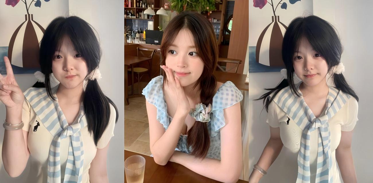 深圳双马尾嫩妹 彭佳羽 表面清纯乖巧 私下拜金放荡 抛弃男友出轨富二代被曝光！
