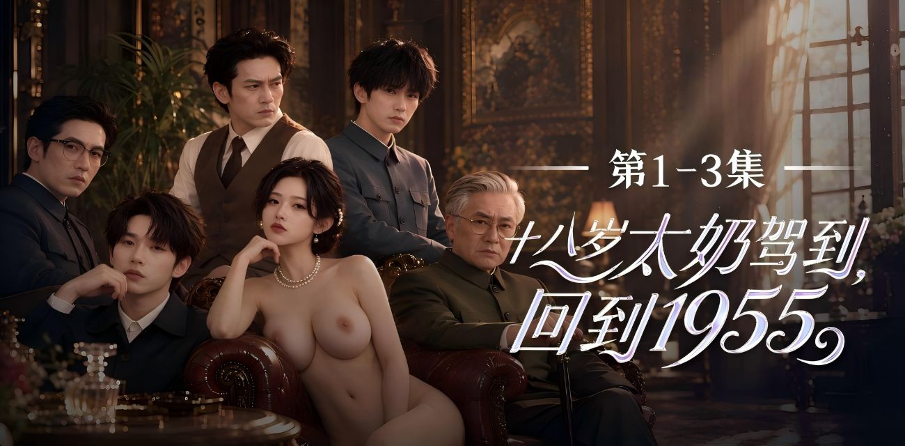 51原创短剧 太奶驾到重回1955 1-3集 70岁儿子金枪不倒 暴操18岁骚妈连声求饶!