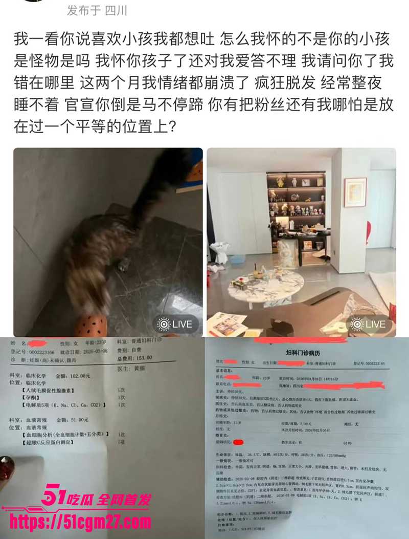 抖音百万网红 韩汶栩 塌房事件 2