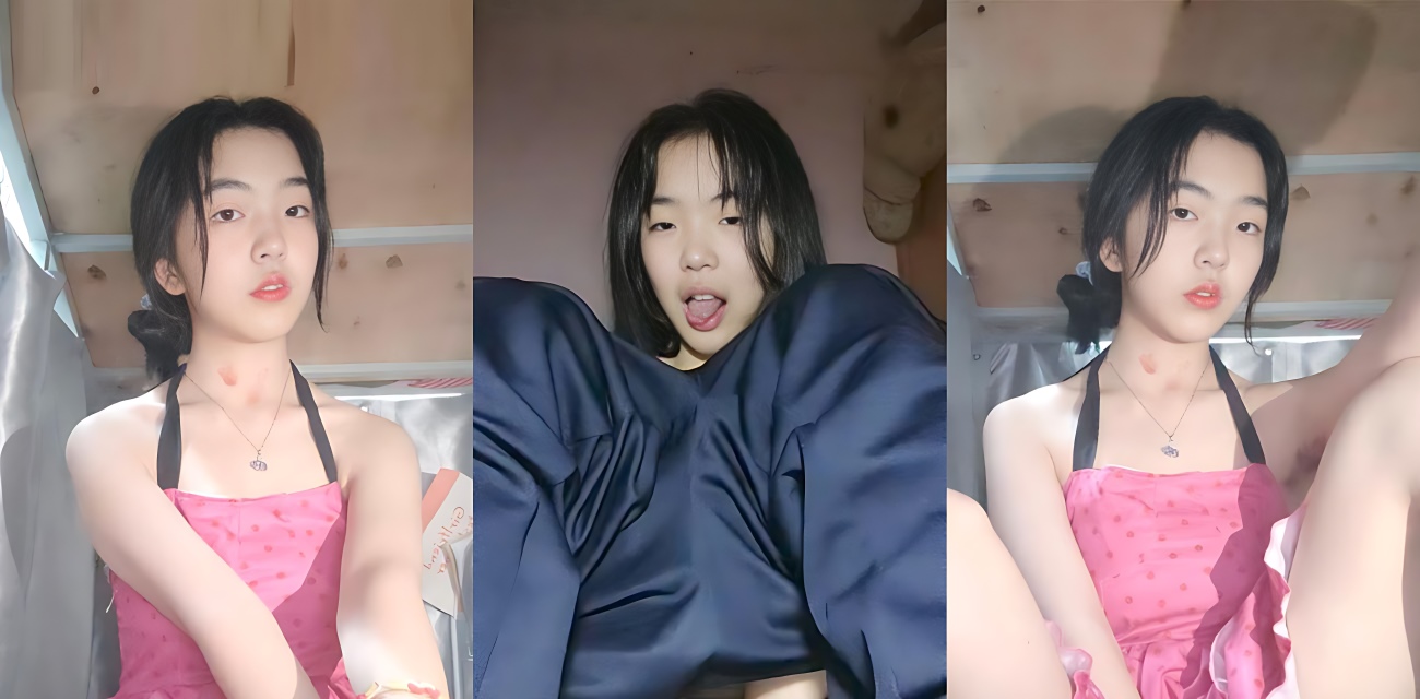 高颜值素人少女宿舍私拍 翘腿展示修长美腿 JK装戴脚链揉奶自慰 玉指深入猛抠G点 淫水狂涌！