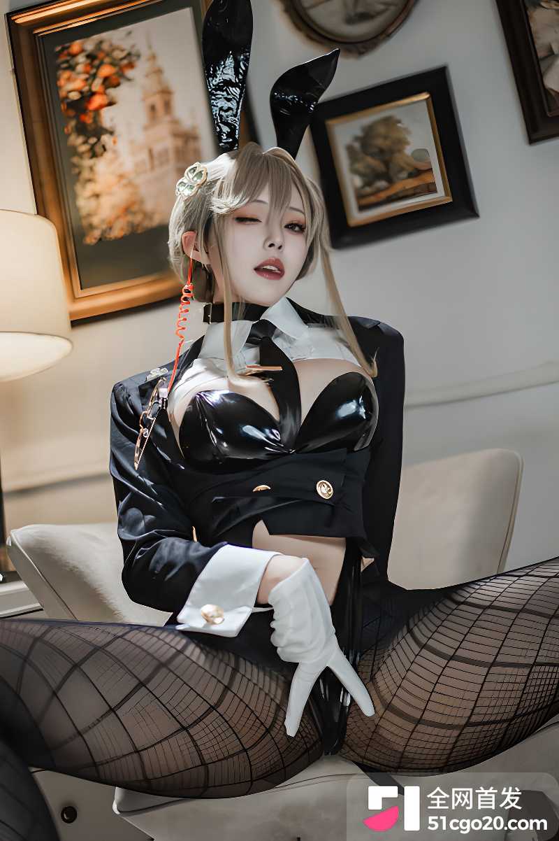 秀人网女神Natsuko夏夏COS特工兔女郎5