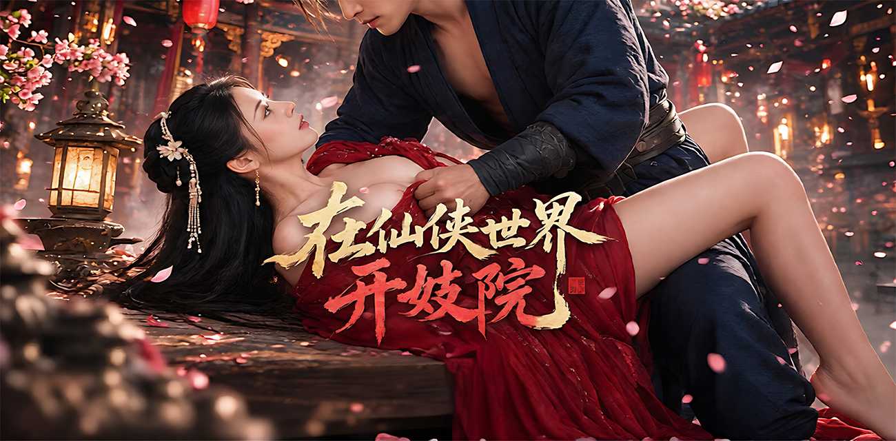 AI成人短剧 在仙侠世界开妓院 第1集 男主让美艳老板娘恢复处子之身！