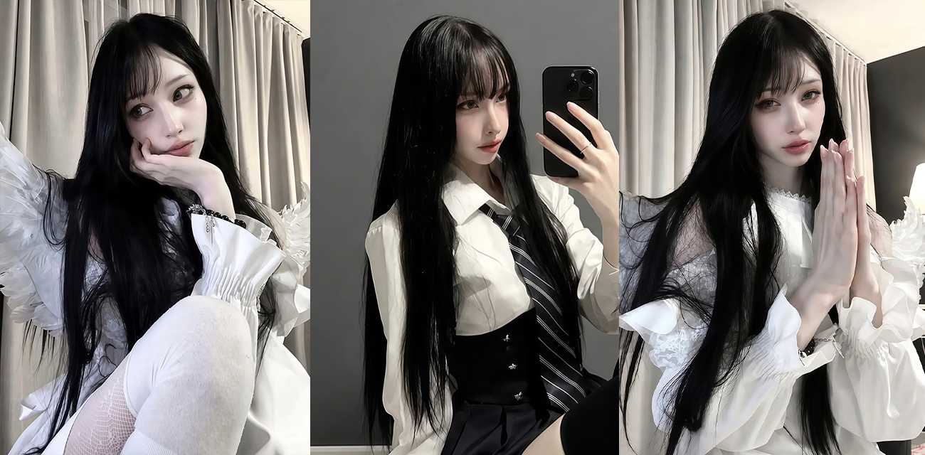 俄罗斯颜值网红 LovelyAsuna 性爱福利 身着JK黑丝 被主人抓臀打桩
