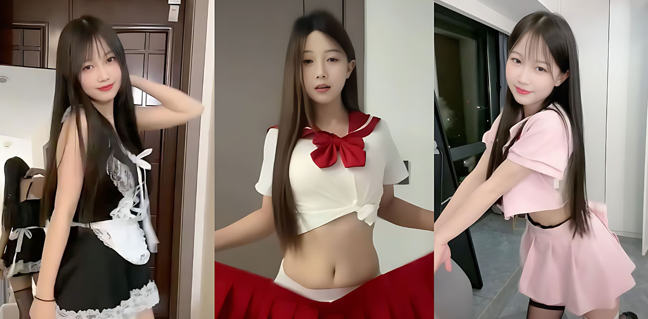 快手网红嫩妹 汤圆可甜了 制服擦边诱惑 扭腰撅臀媚眼如丝骚浪姿势撩人欲火