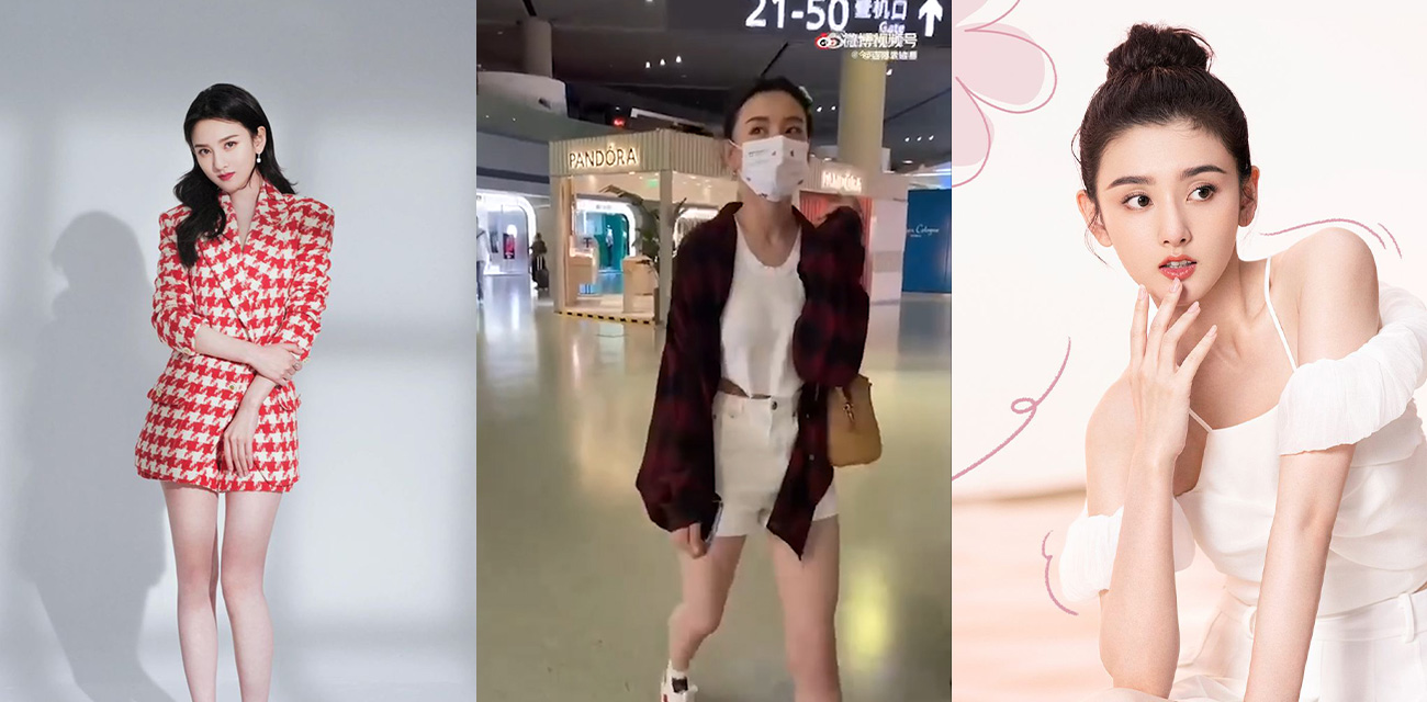 宋祖儿 机场真空露脐装 小乳头活蹦乱跳 被狗仔发现了还想遮掩！