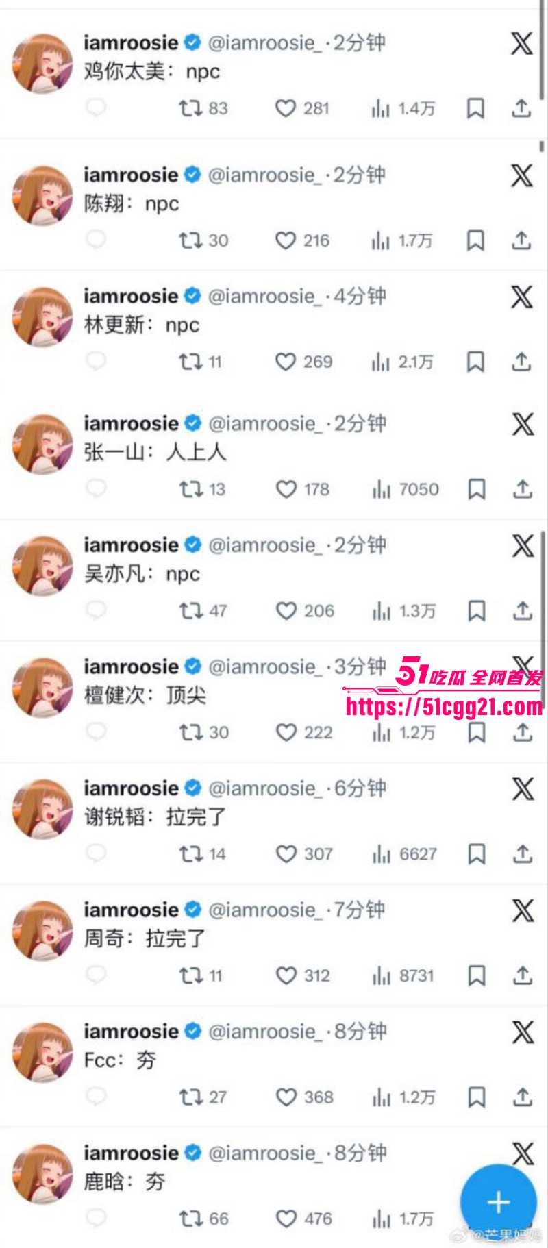 司晓迪iamroosie由夯到拉评测男星015 司晓迪iamroosie由夯到拉评测男星015