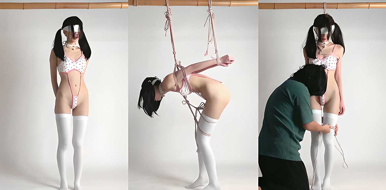 比基尼少萝SM捆绑调教  绳缚悬吊双蛋虐乳 震动棒强制高潮 呜咽淫叫颤栗不止