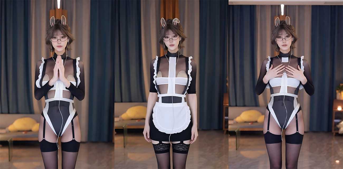 性感女主播 张爱玲 AMSR福利 身穿女仆装 大秀完美淫躯 耳朵挑逗直击人心！