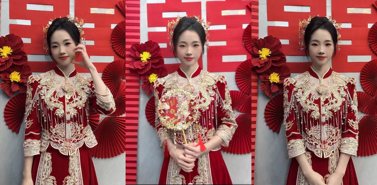 乱伦大神 舅妈的爱情故事 舅妈婚服的白浆蜜桃诱惑 办公室身穿秀禾服 化身新娘迎合狂操！
