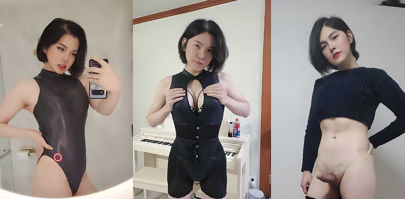 韩国TS网红  JessieLee 福利佳作 性感伪娘镜头前妖娆发浪 肛塞自慰爆喷精液