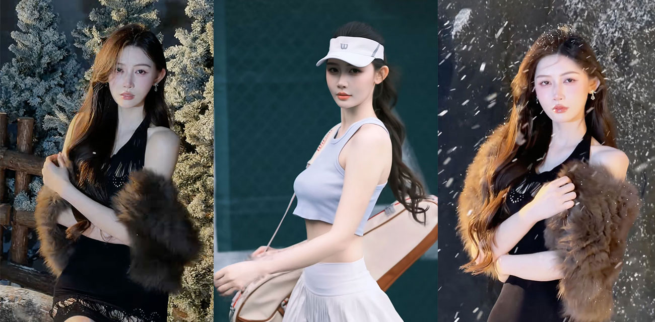 抖音网红车模 敏敏 AI脱衣视频 巨乳肥臀白虎小穴暴露无遗 双屏对比太刺激 极度香艳诱人！