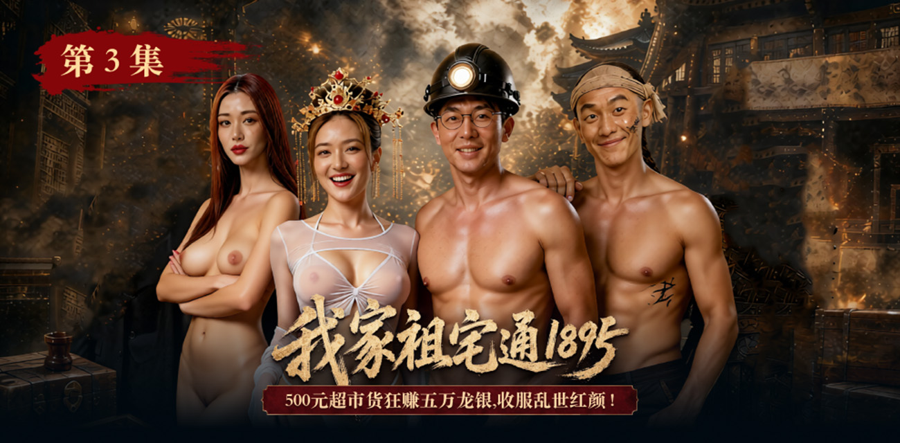 51剧场短剧《我家祖宅通1895》第三集 祖宅连通百年时空 科技宅乱世铸军工 民国绝色佳人色气拉满！