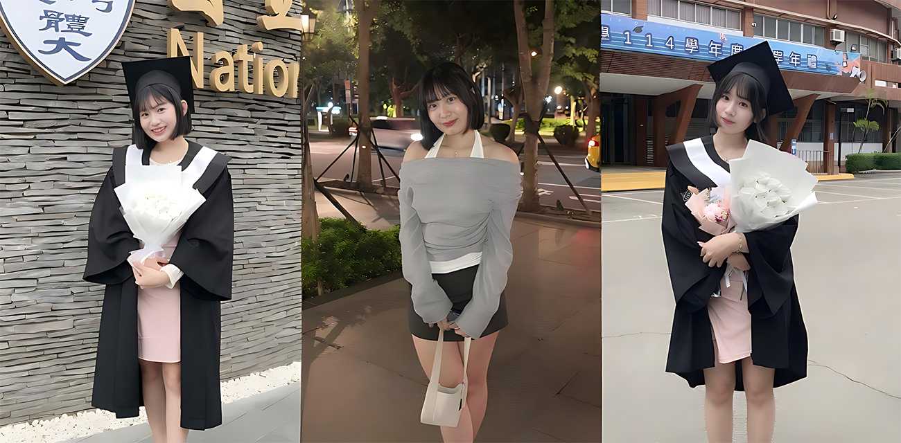 国立台湾大学 网红校花 被前男友曝出早期做爱私拍 全程露脸口交无套后入！