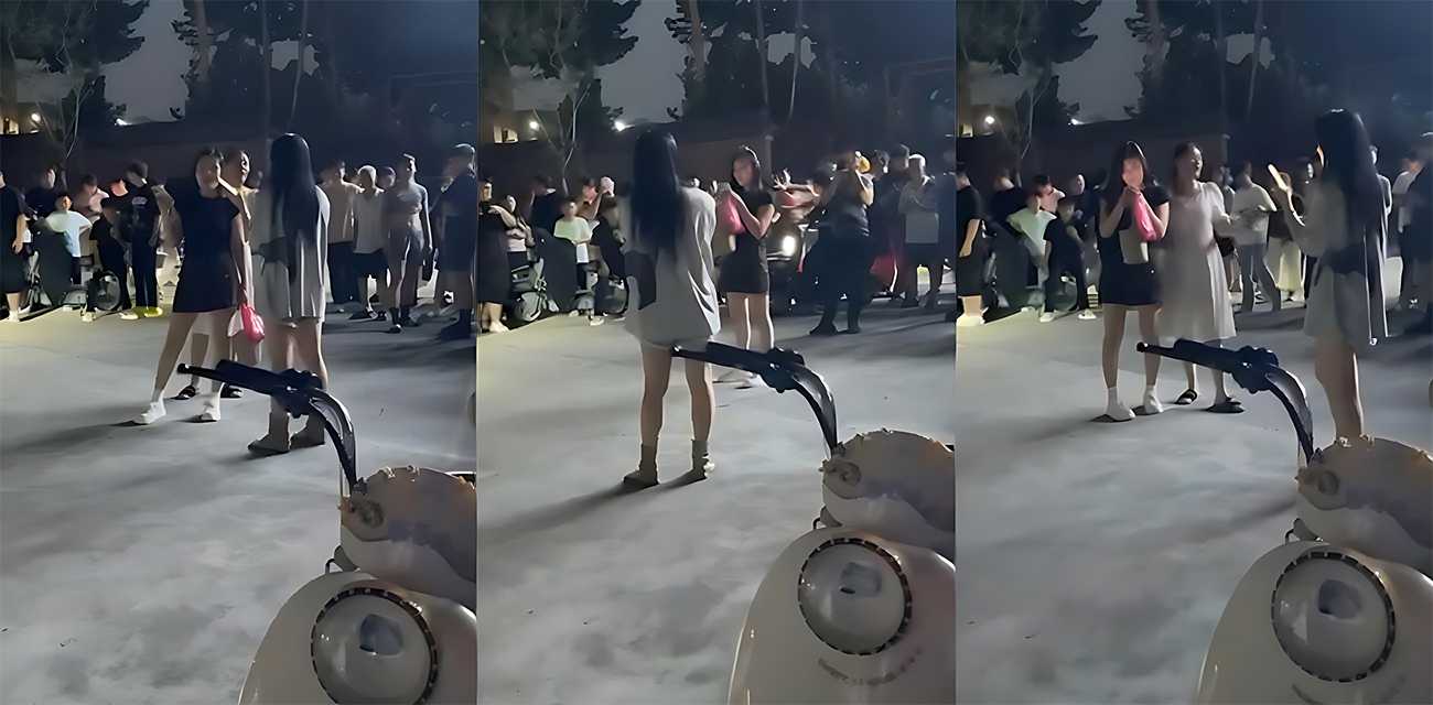 临沂抓小三事件 吃瓜群众原地开圈围观 原配与小三正面对骂 完整版视频传疯了！