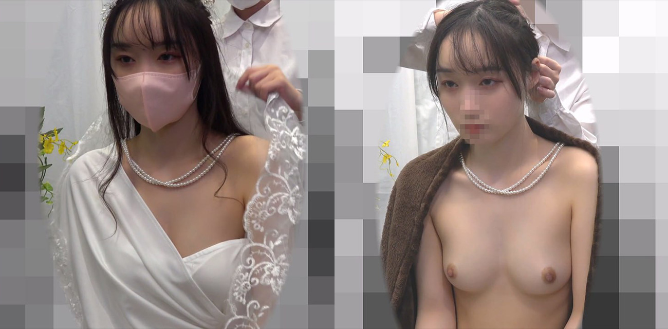 婚纱摄影店换衣化妆间偷拍多名新娘子 奶子乳头看的一清二楚 每一帧都是享受！
