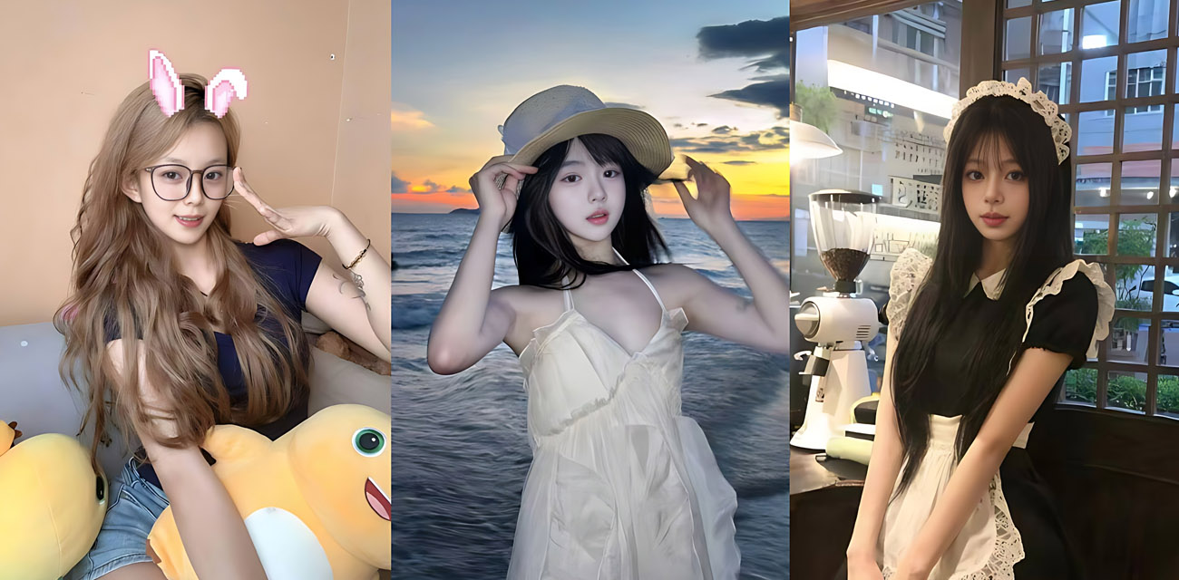 网红走光 网红走光
