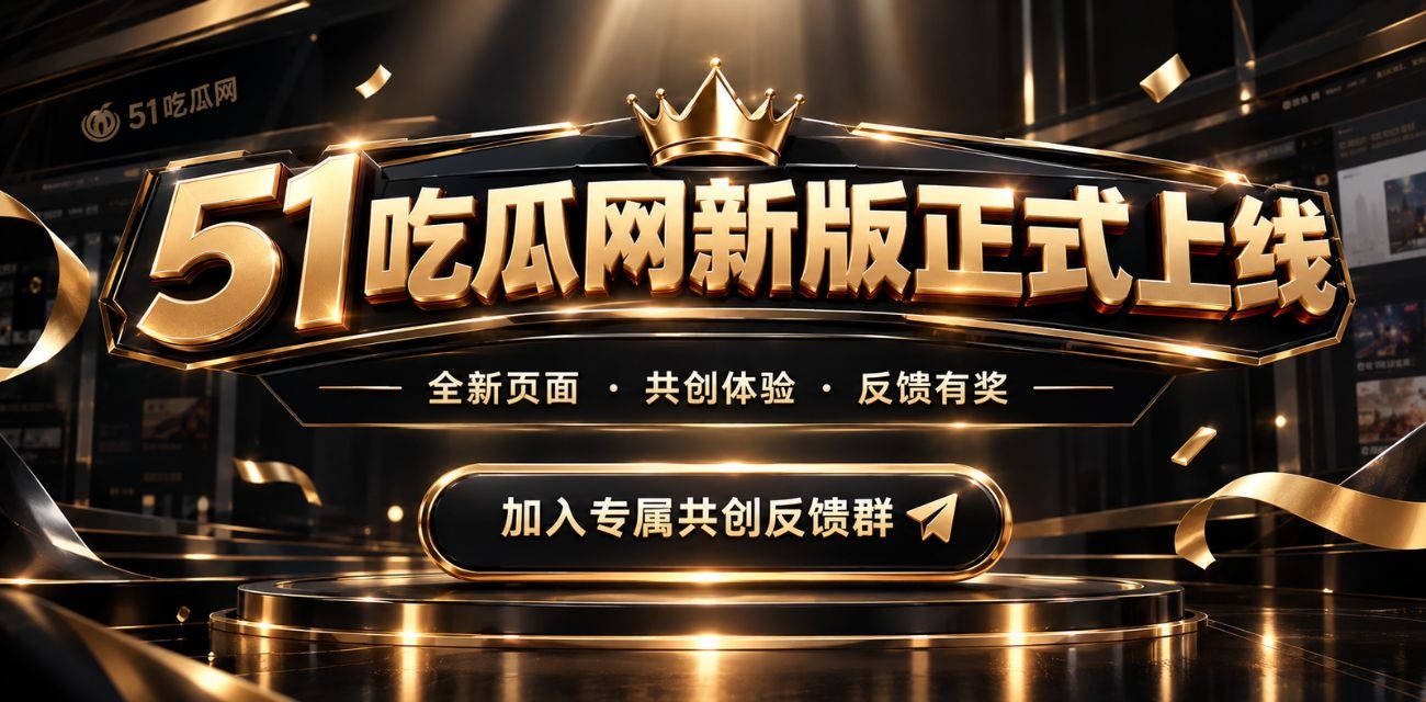 51吃瓜网新版页面正式上线公告 加入共创体验群 反馈有奖!