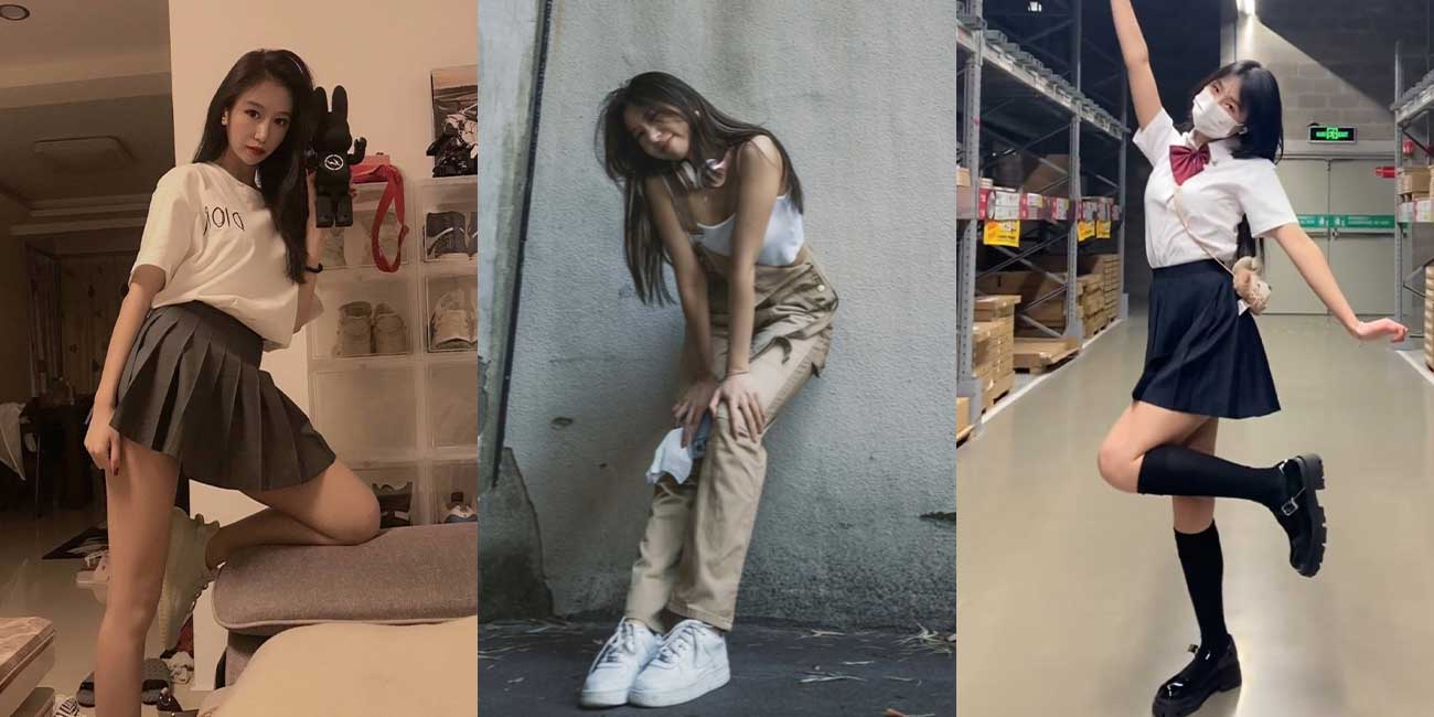 抖音百万粉穿搭网红 小梦别哭 土豪高价订制 露三点裸舞 身姿曼妙妖娆！