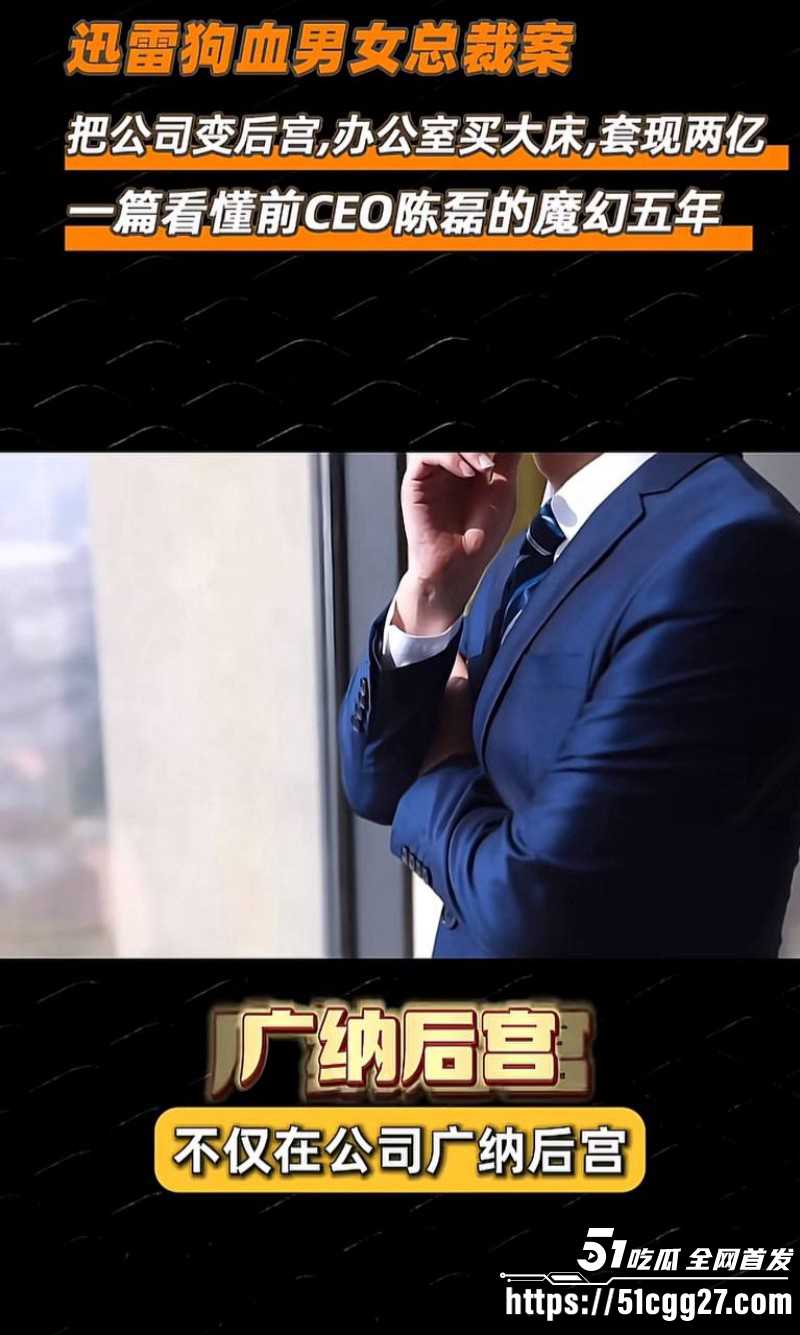 迅雷前CEO陈磊狗血男女总裁案03 迅雷前CEO陈磊狗血男女总裁案03
