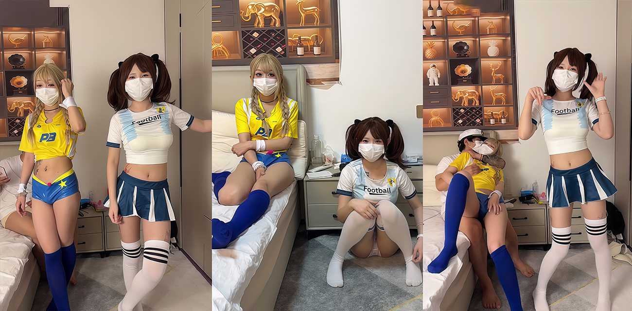 萝莉女团性爱直播 第一弹 姐妹花COS足球宝贝 骚舞诱惑被扒光蹂躏